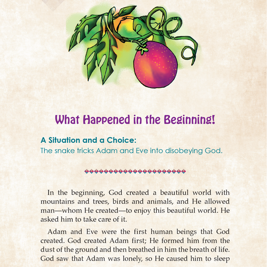 The Right Choices Stories from the Bible